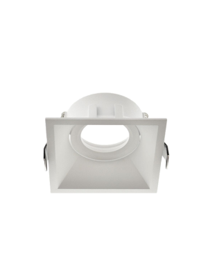 Aro quadrado Retro branco – GU10