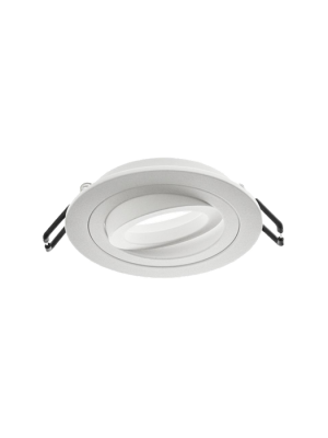 Aro redondo basculante branco – GU10