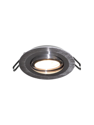 Aro redondo basculante níquel – GU10