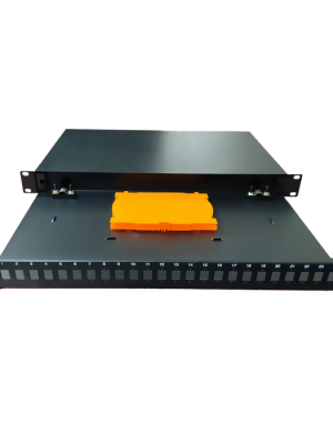 Painel de Fibra Óptica SC Simplex ou LC Duplex – 24 adaptadores
