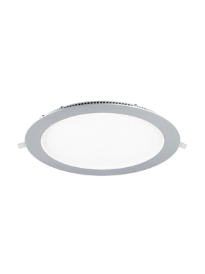 Painel redondo níquel LED – 18W (3000K)